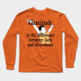 Gratitude Long Sleeve T-Shirt